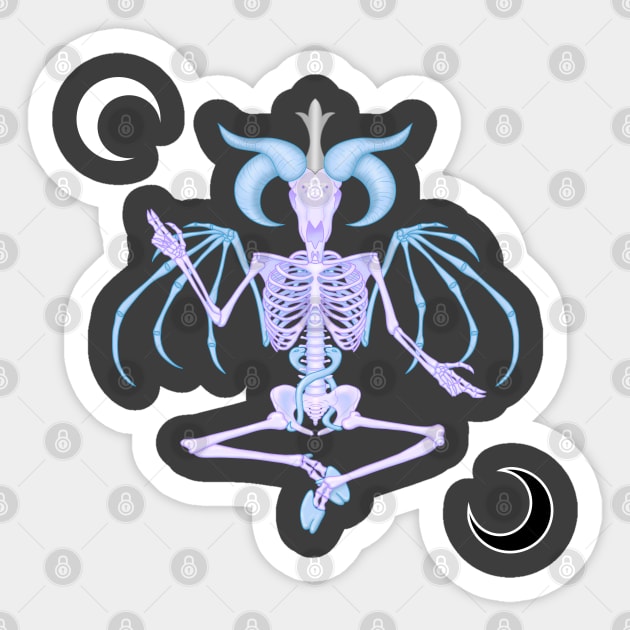 As Above, So Below Sticker by Luna-Cooper